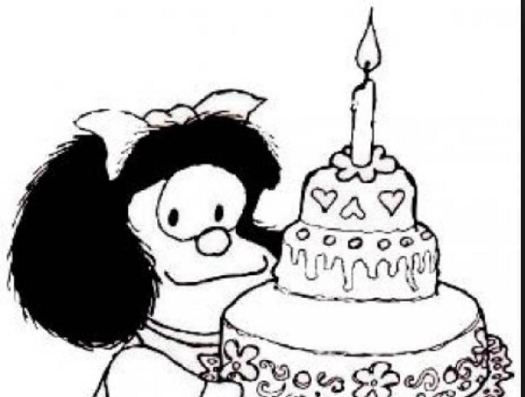 Mafalda cumple hoy 54 años