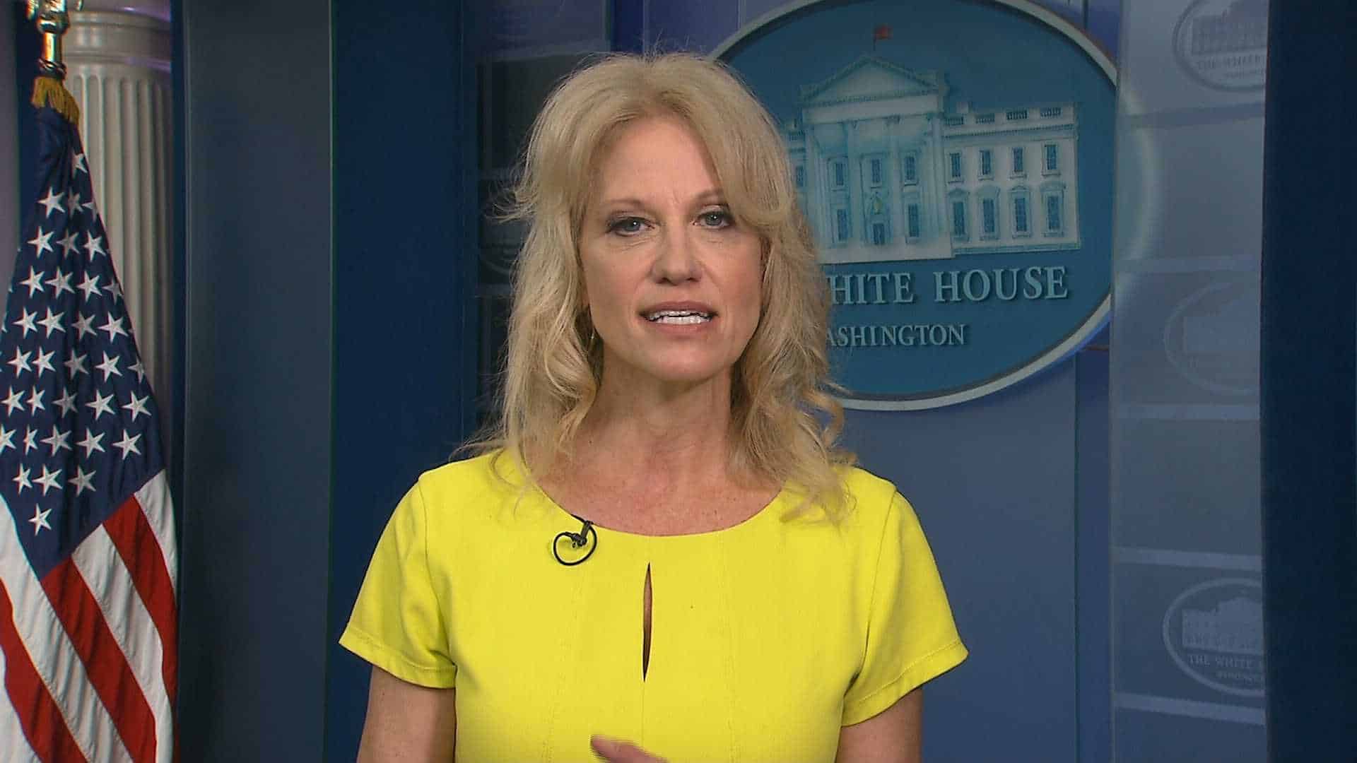 Revela Kellyanne Conway agresión sexual al defender a Kavanaugh