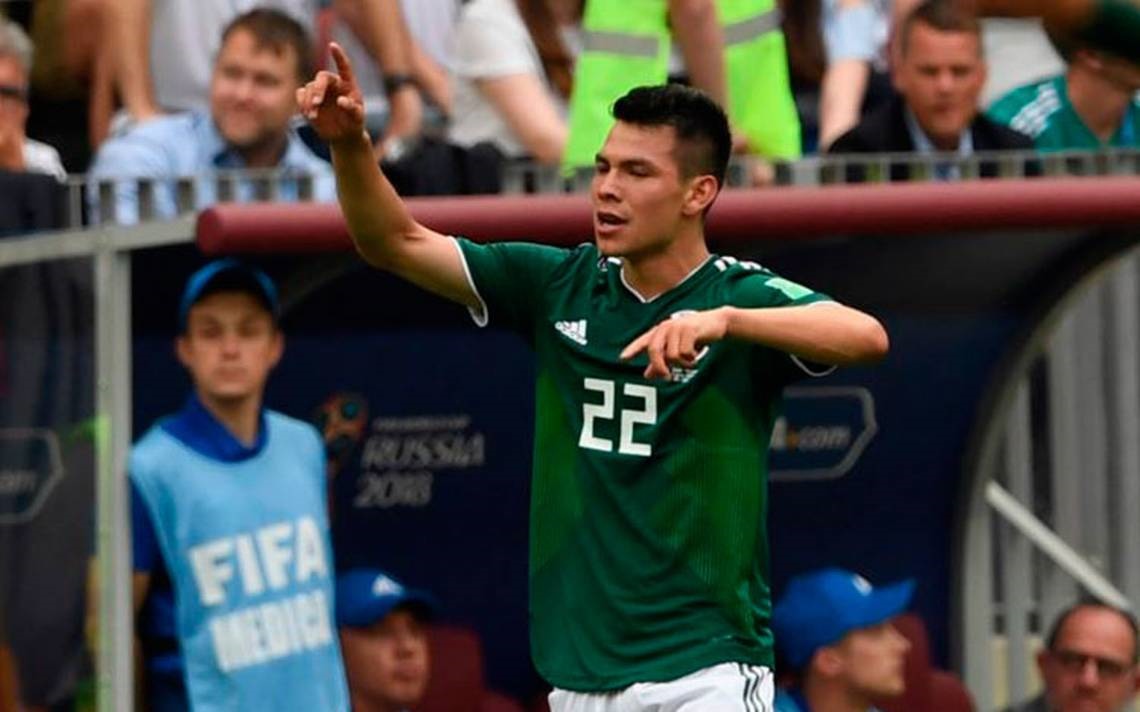 Hirving Lozano causa baja del Tri para encuentros contra Argentina