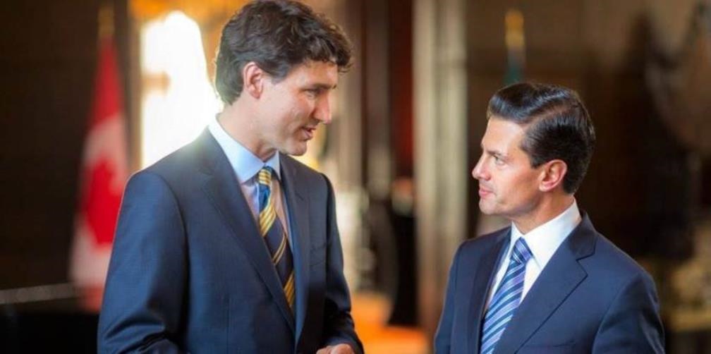 EPN y Trudeau acuerdan firmar T-MEC en cumbre del G-20