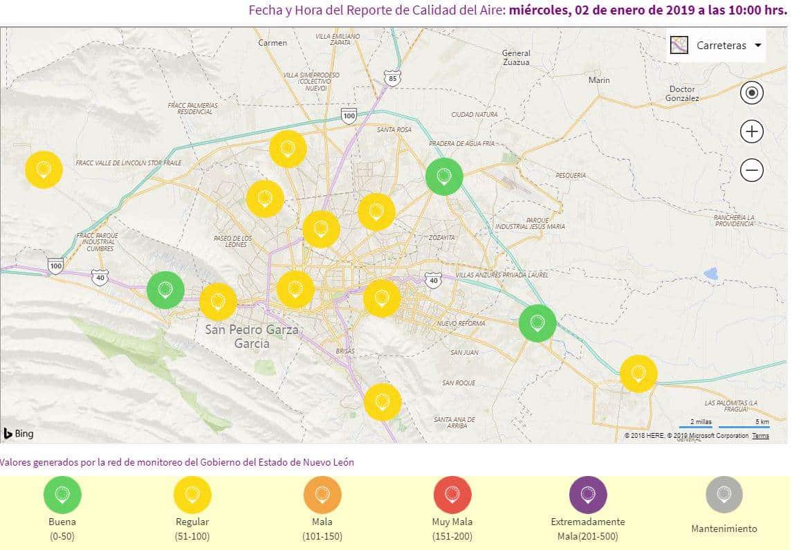 Desactivan contingencia atmosférica en Monterrey