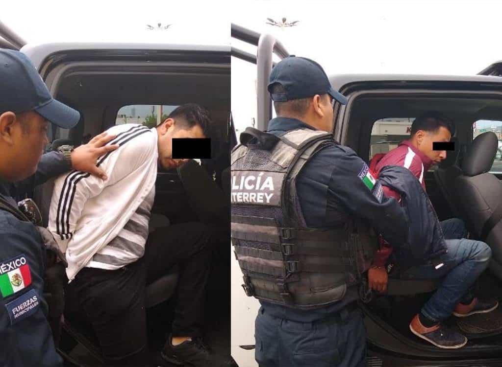 Frustran robo de ropa en Monterrey