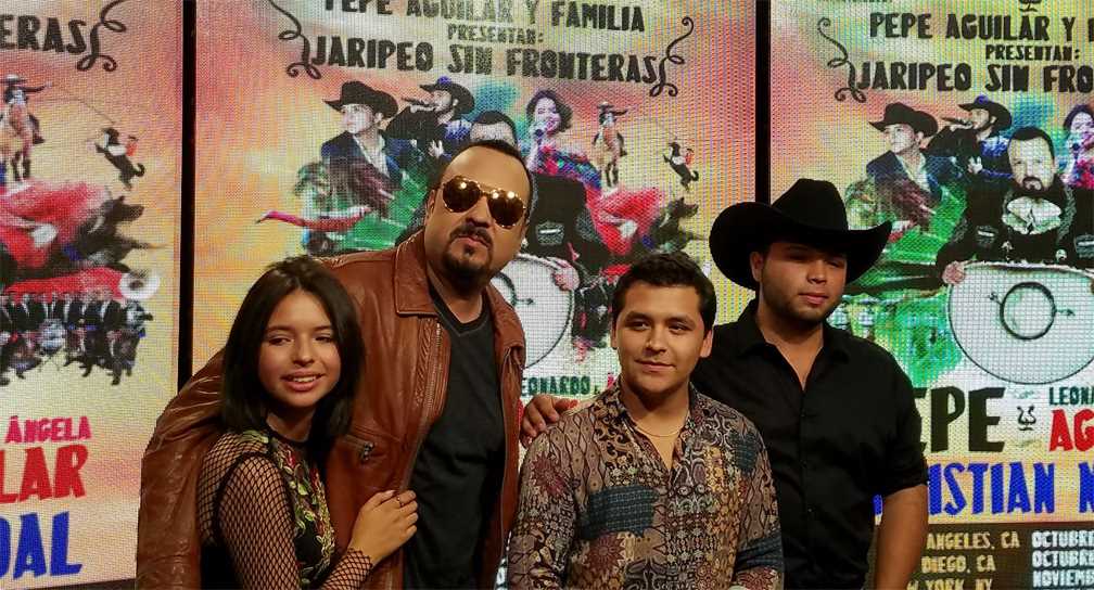 Pepe Aguilar vendrá en combo familiar