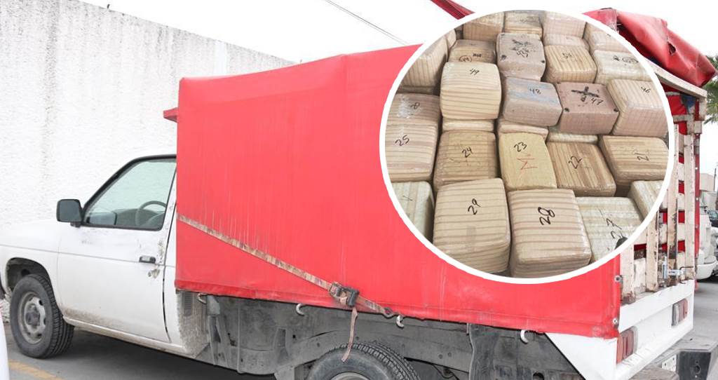 Procesan a 2 que cacharon con tonelada y media de marihuana