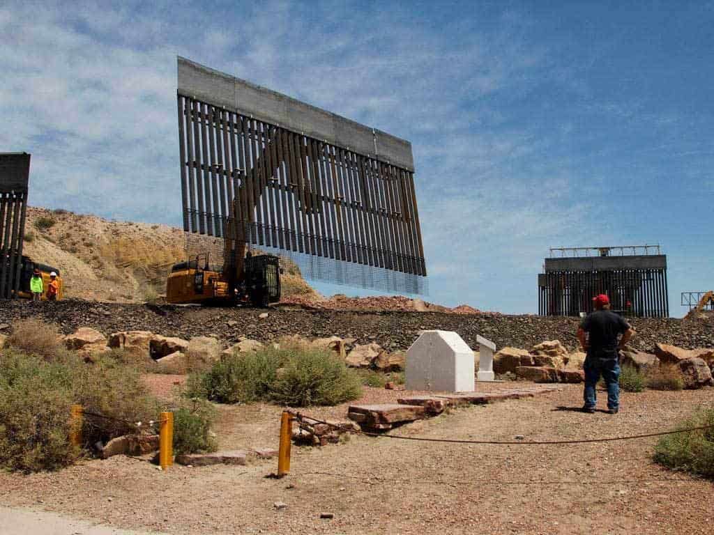 Construyen muro en Nuevo México con financiación privada