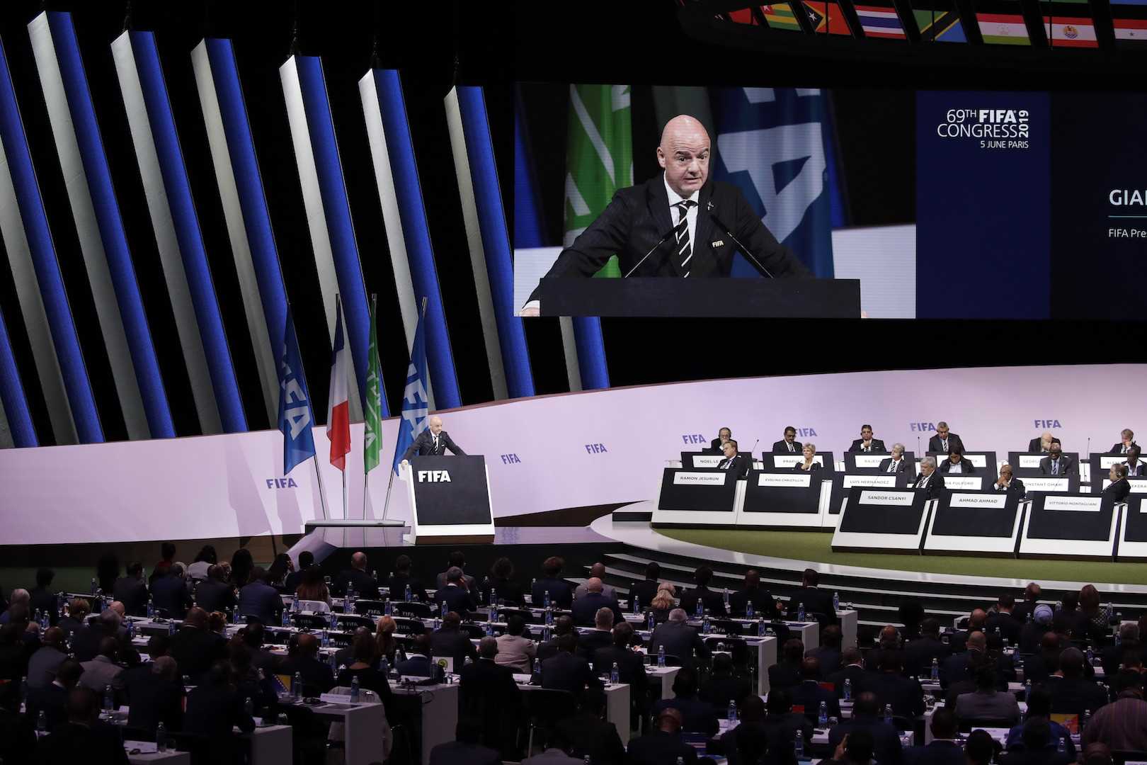 Reeligen a Gianni Infantino para un segundo mandato en la FIFA