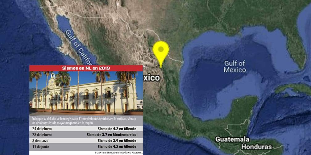 Siguen sismos en Región Citrícola; tiembla en Allende