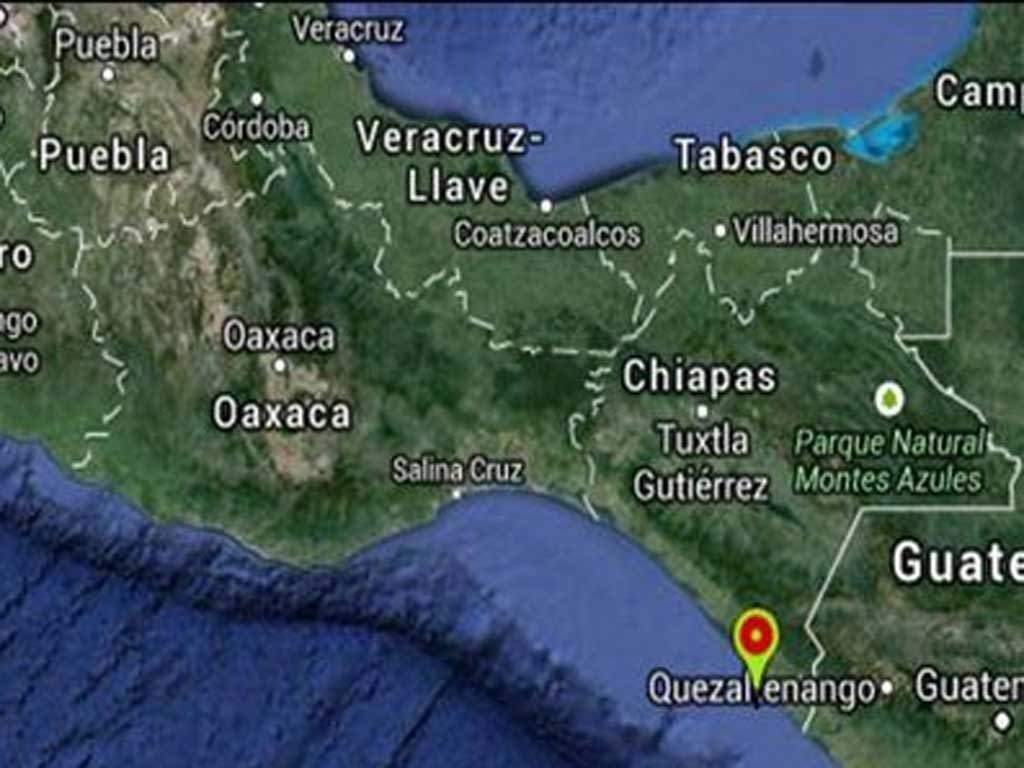 Tiembla en Chiapas con magnitud de 5.6