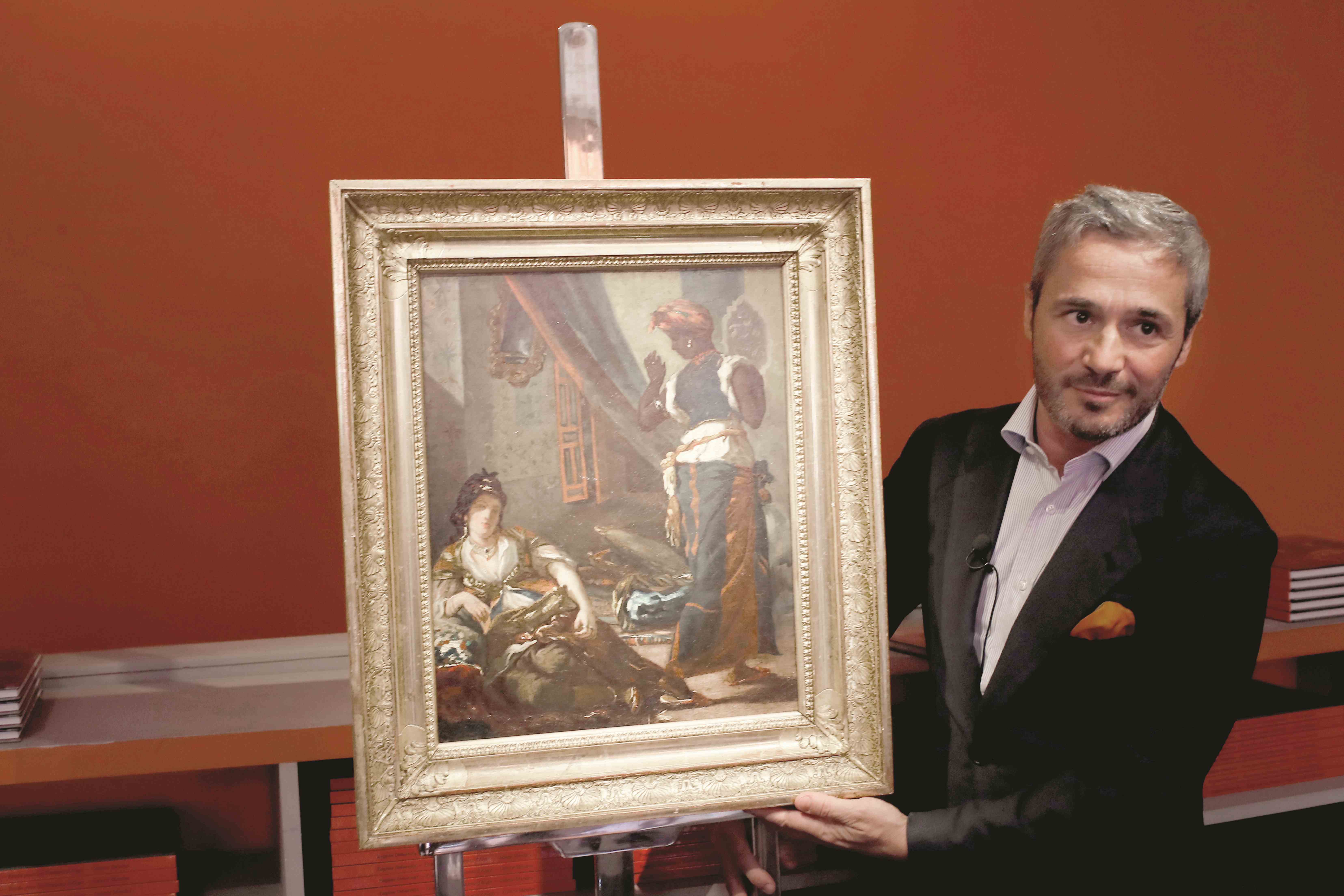 Venderán pintura perdida de Eugene Delacroix