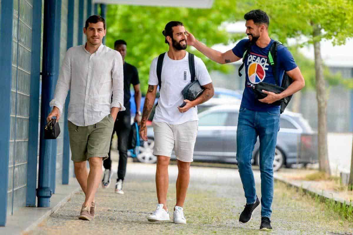 Iker Casillas regresa a entrenar con el Oporto dos meses después de su infarto