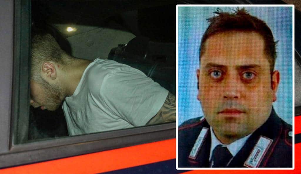 Adolescentes de EUA apuñalan a policía italiano en Roma