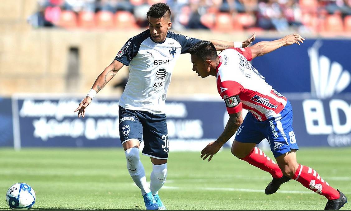 Rayados de Monterrey sucumbe 1-0 ante el Atlético de San Luis