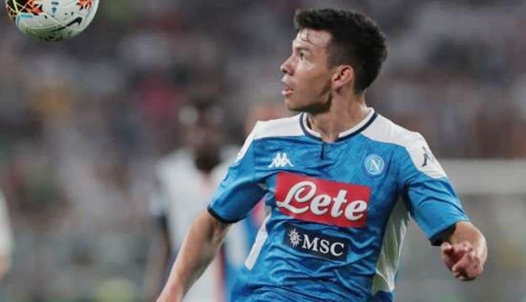 El 'Chucky' Lozano mete su primer gol con el Napoli