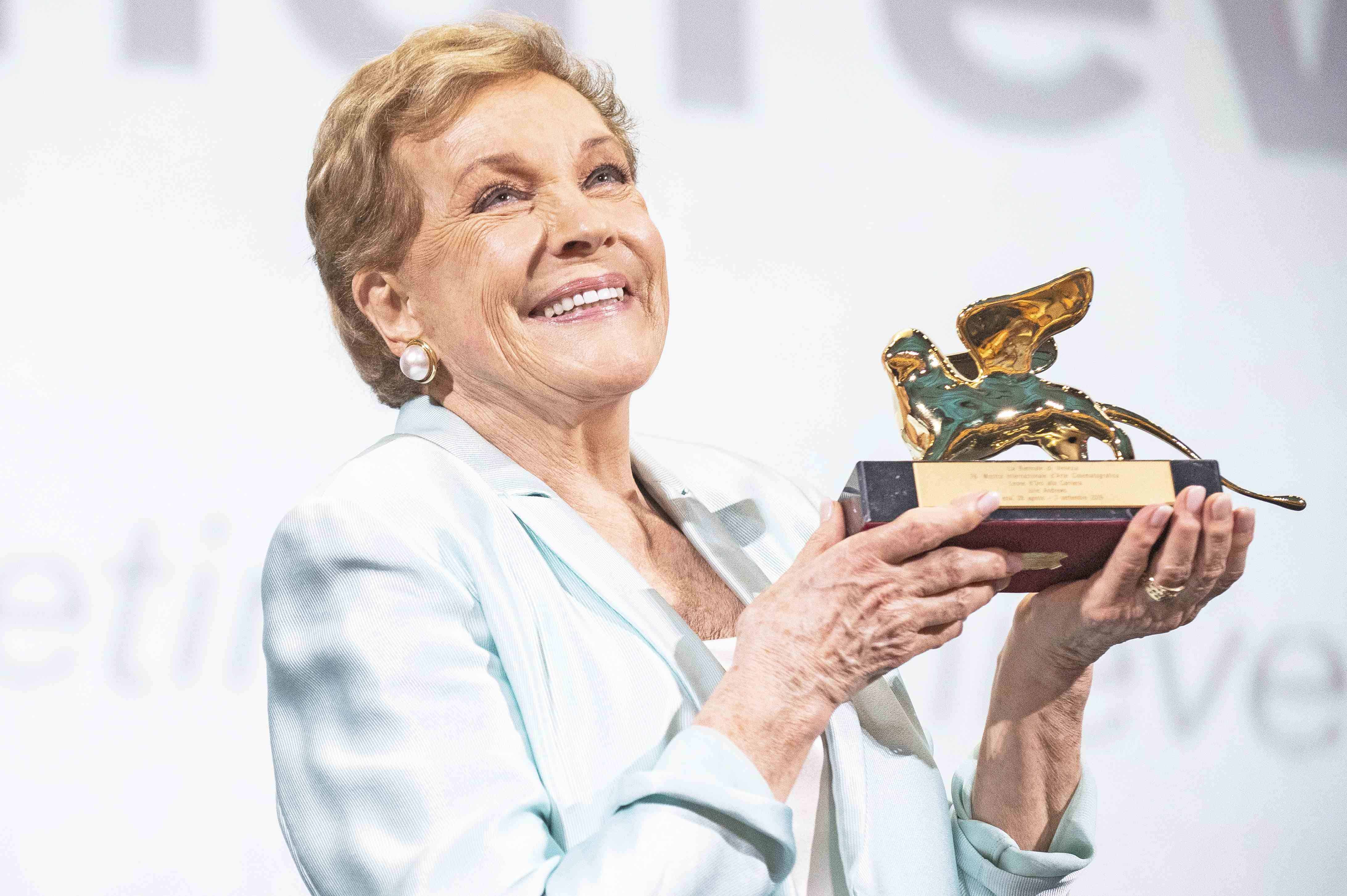 Julie Andrews recibió el León de Oro de Venecia