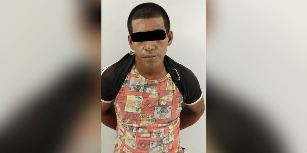 Lo atrapan por portar droga en calles de Lomas de San Miguel