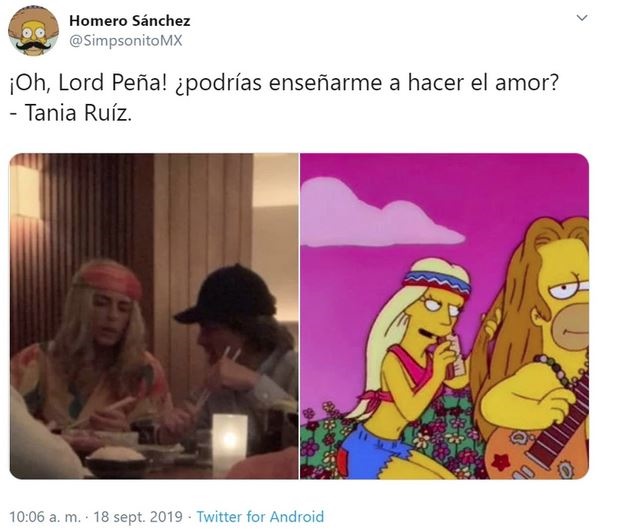 Llegan los memes, tras 'discreta' cena de EPN y Tania Ruiz disfrazados