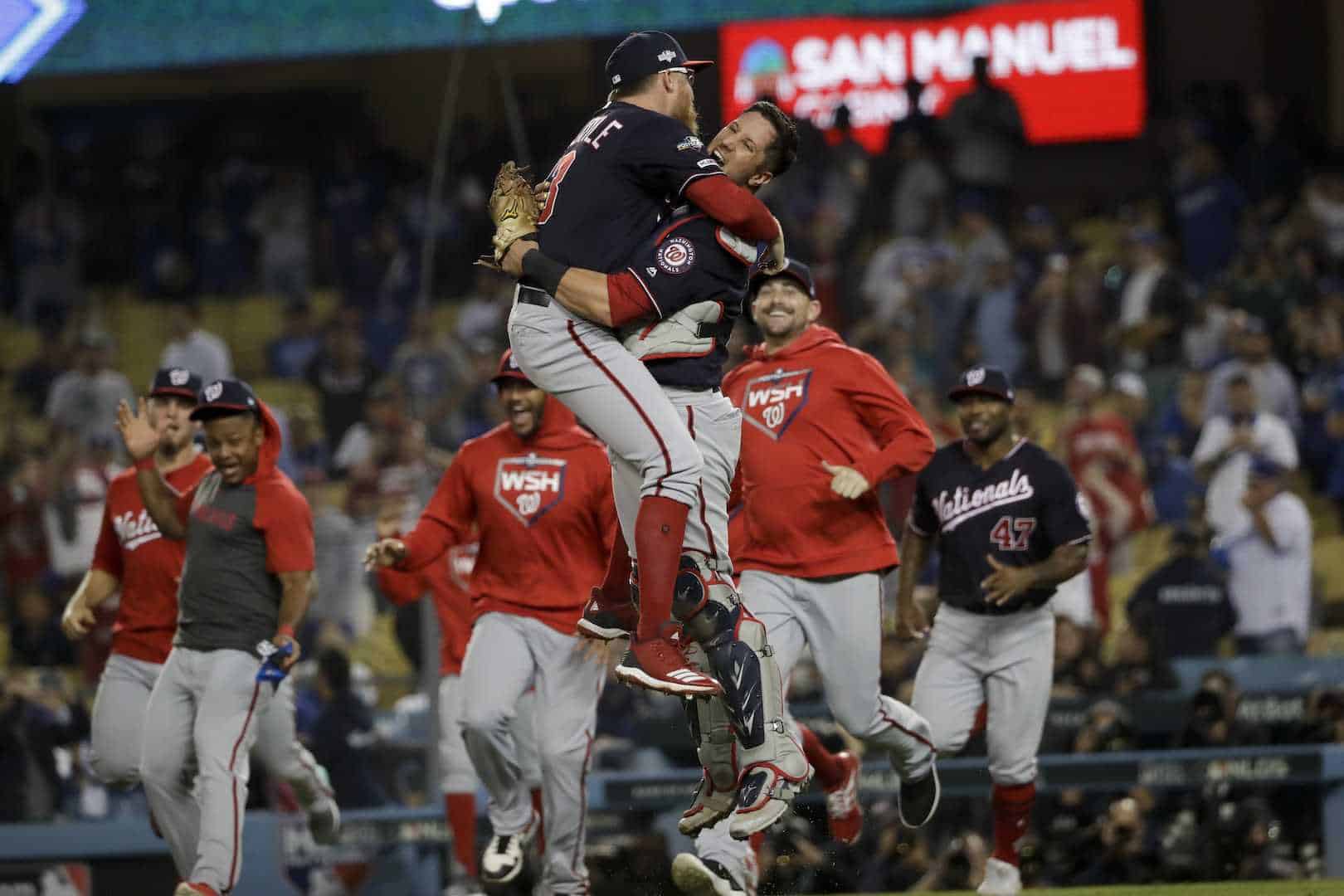 Con grand slam, Nacionales sepultan a Dodgers