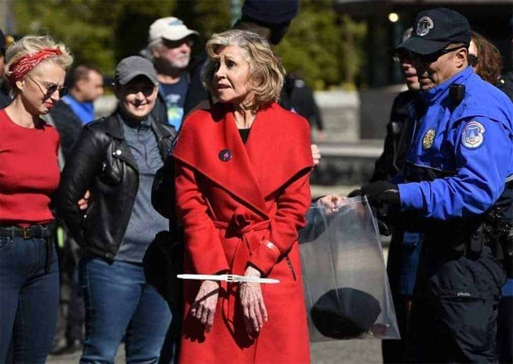 Arrestan por segunda vez a Jane Fonda