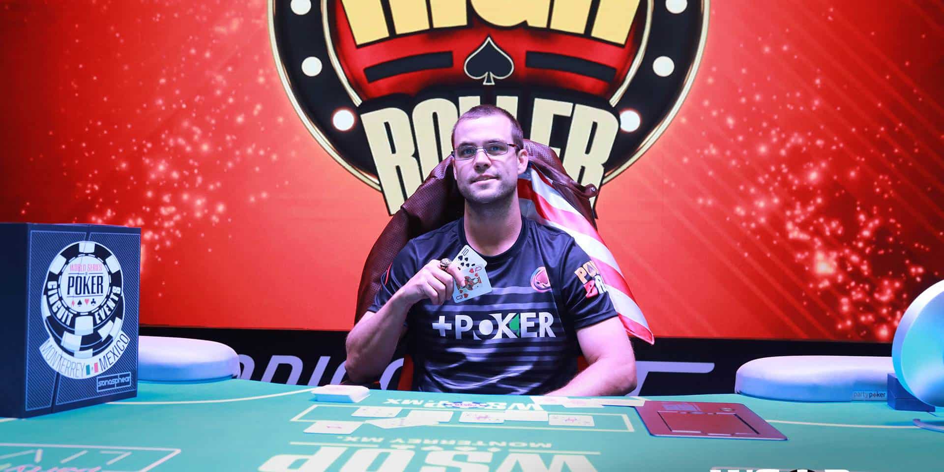 Matt Woodhard, conquista el High Roller