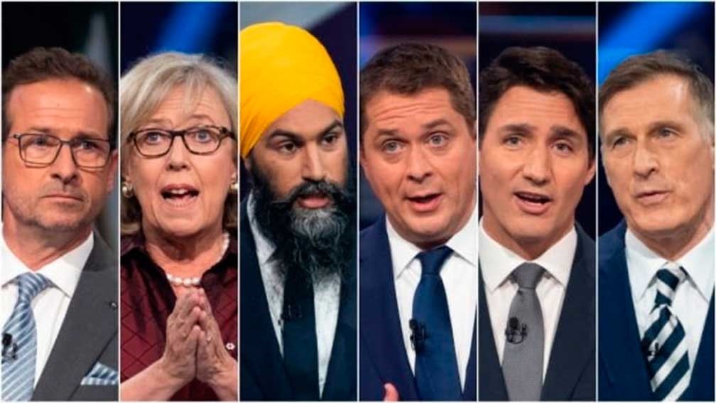 Inician elecciones para elegir al primer ministro de Canadá