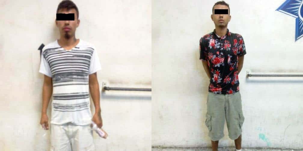 Los atrapan tras robarle celular a niño de 3 años