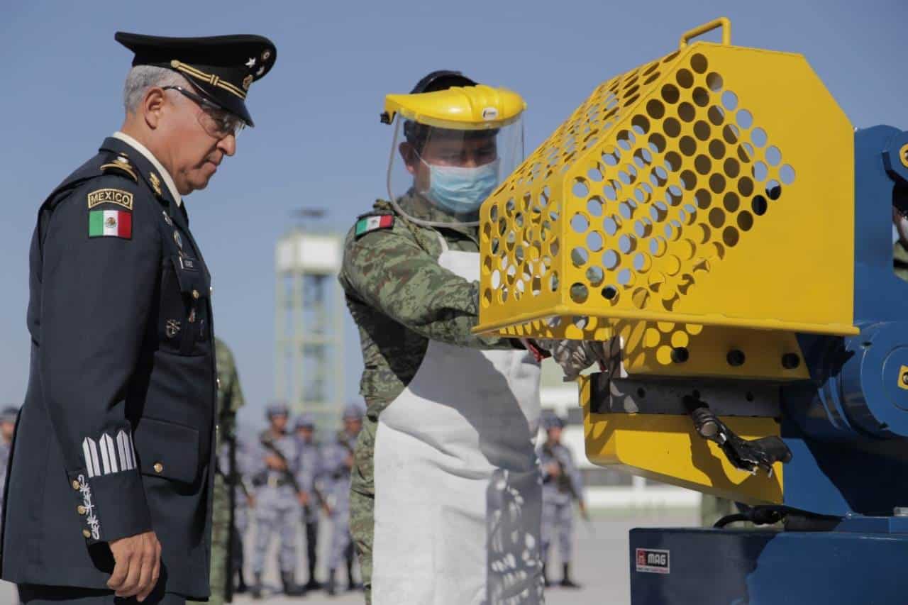 Destruyen más de 1,000 armas decomisadas al crimen organizado