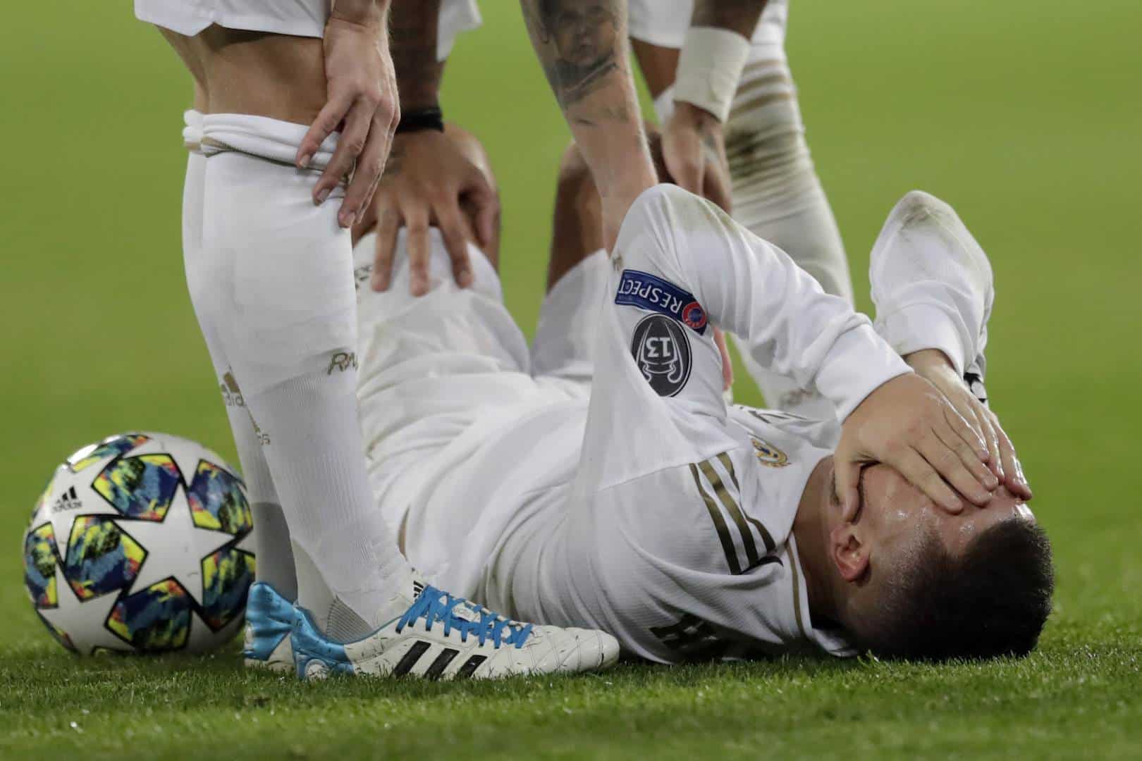 Lesión de Hazard es más grave y se perdería el clásico