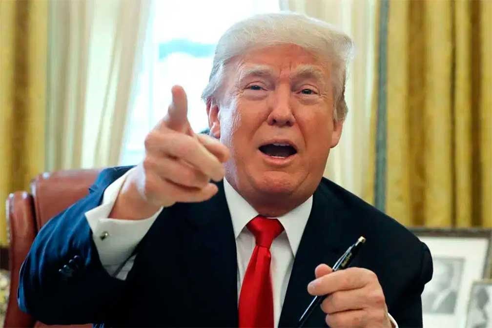 Trump se burla del proceso de juicio político en su contra y asegura que seré reelegido