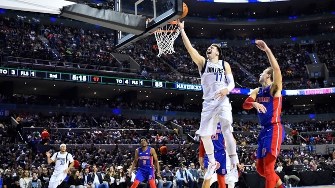 Luka Doncic hizo primer triple doble de la historia en juegos NBA México
