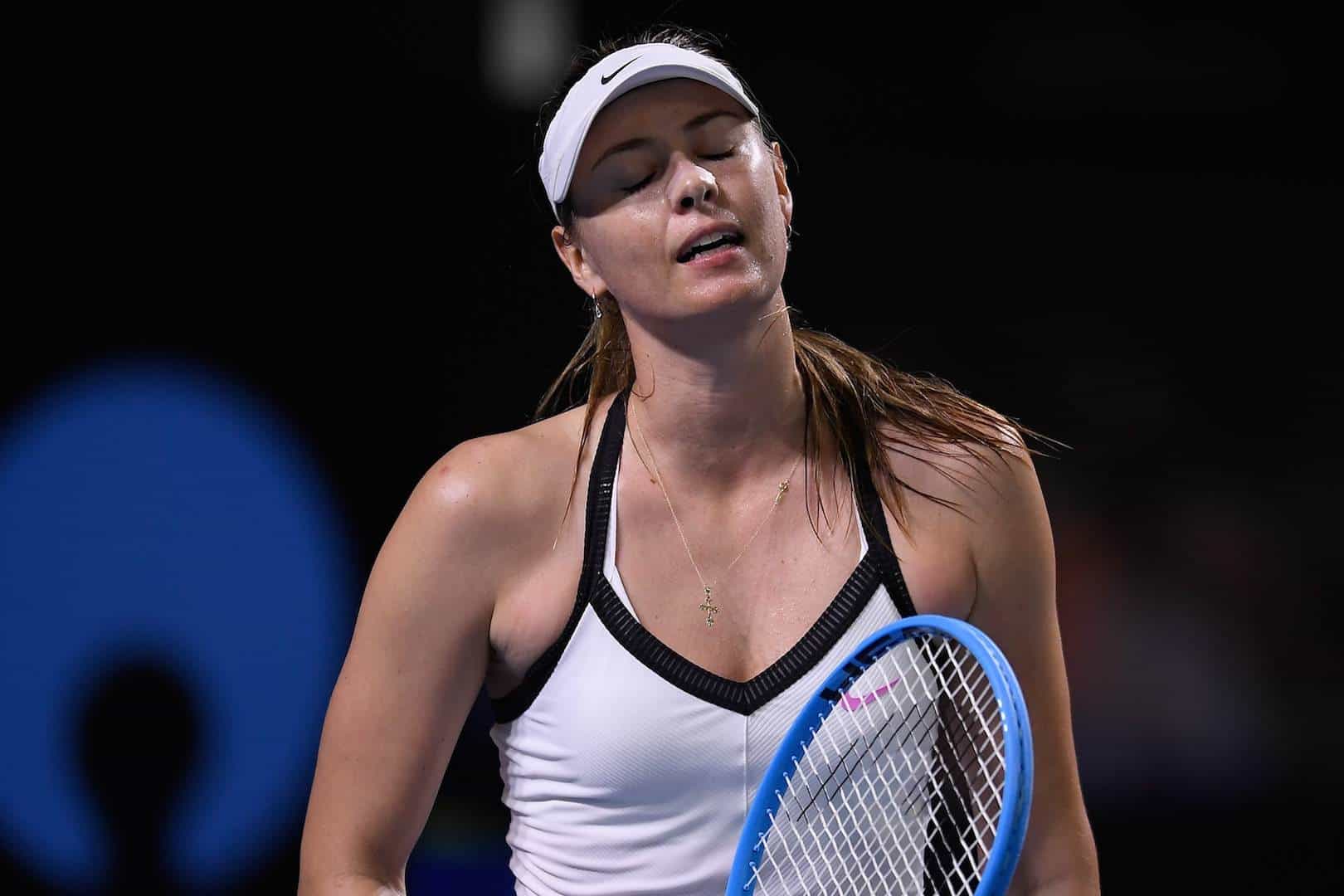 María Sharapova se despide del Torneo de Brisbane