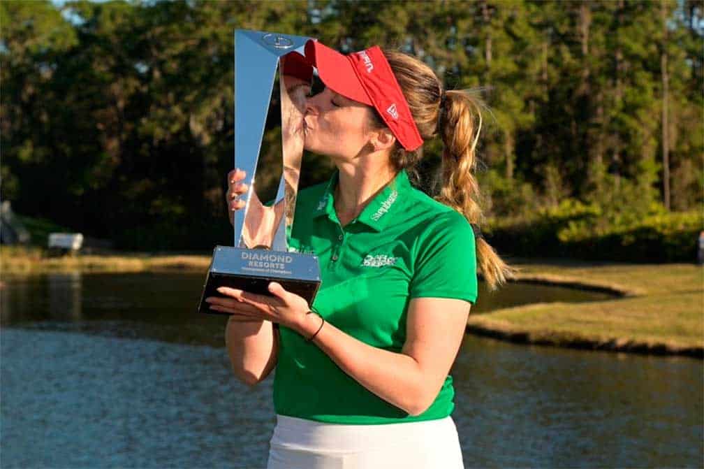 Gaby López se corona en el torneo de golf LPGA
