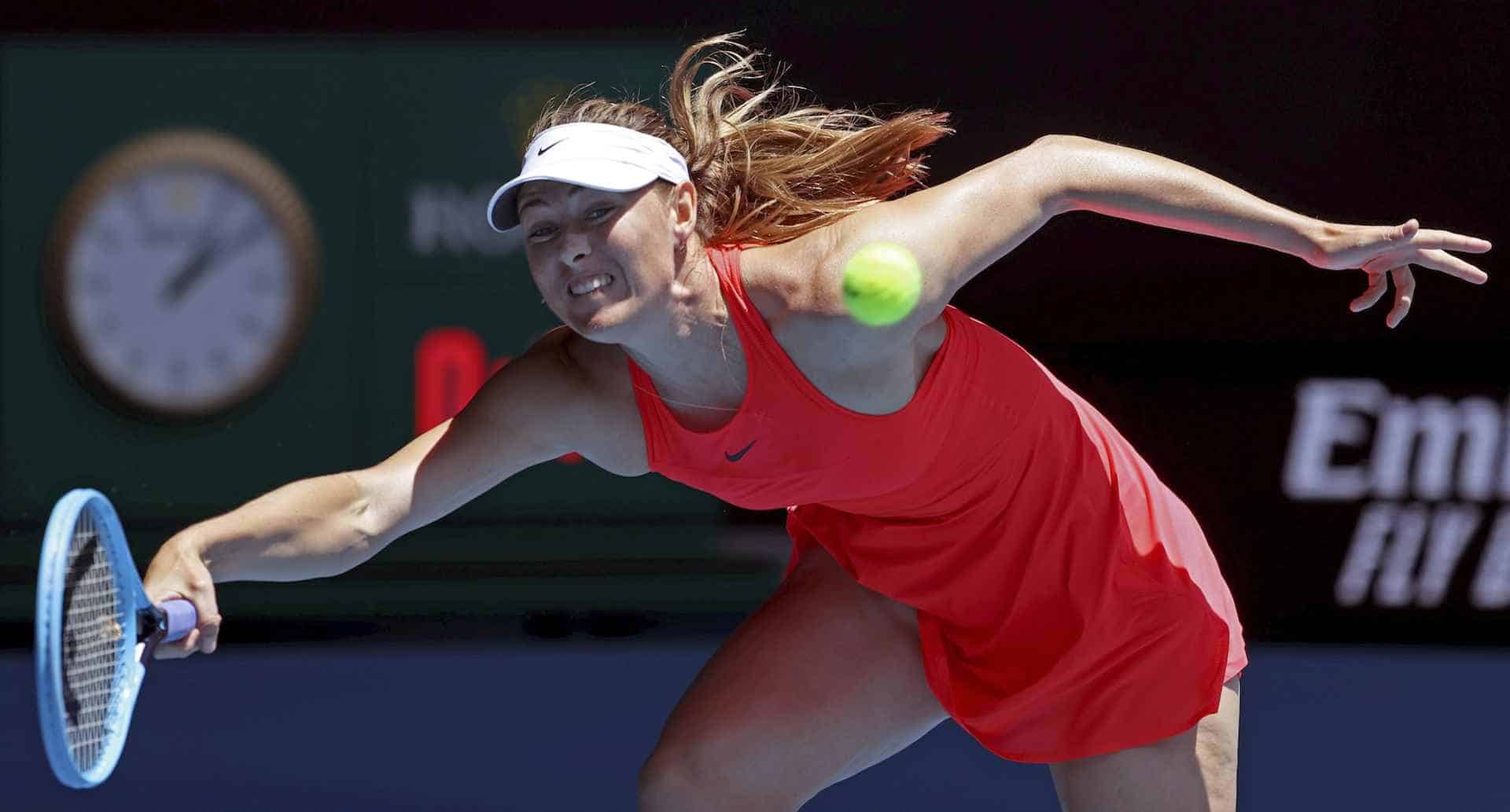 Sharapova es una incógnita tras derrota en Australia