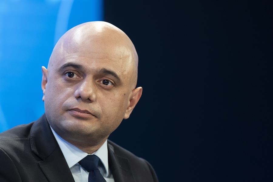 Dimite inesperadamente el ministro británico de Finanzas, Sajid Javid