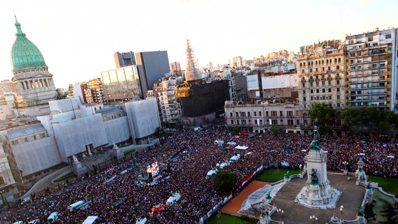 Protestan argentinos por el crimen de Fernando Báez Sosa