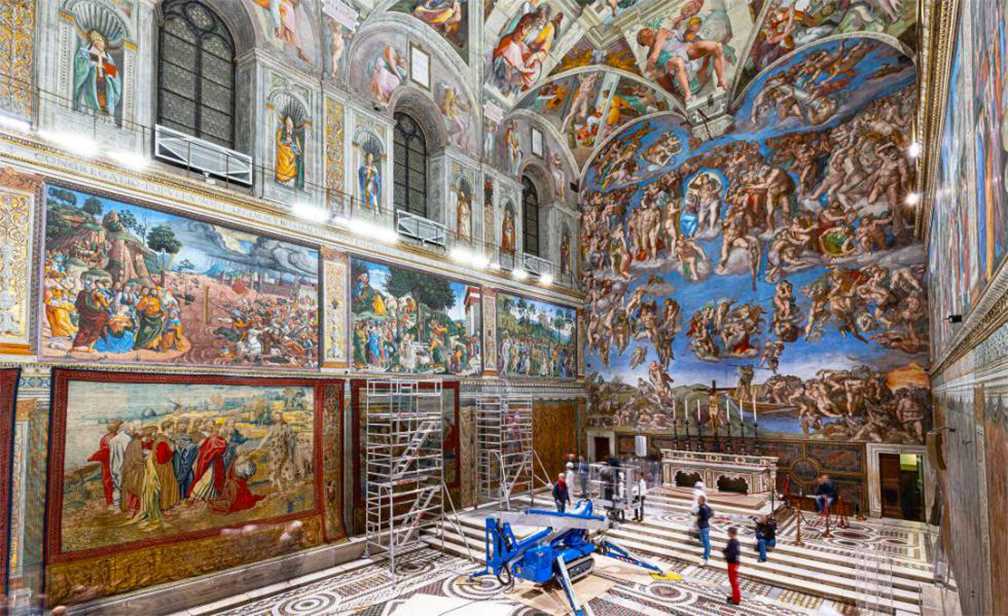 Exhibirán Capilla Sixtina tal cual era en 1483