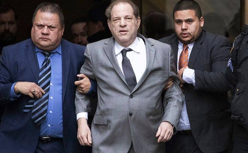 Jurado halla a Harvey Weinstein culpable de 2 delitos sexuales y absuelve los graves