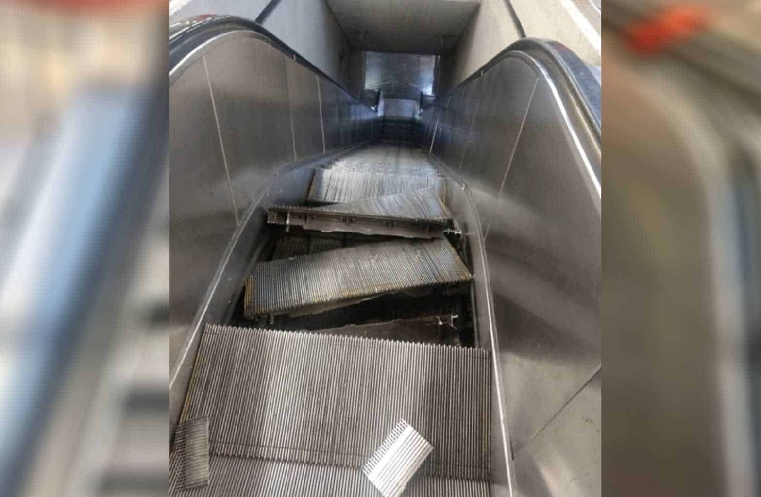 Escaleras eléctricas atrapan el pie de un niño en el metro de la CDMX
