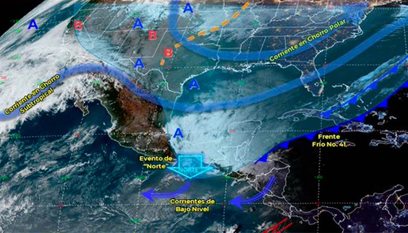 Persiste ambiente frío en buena parte de México esta noche