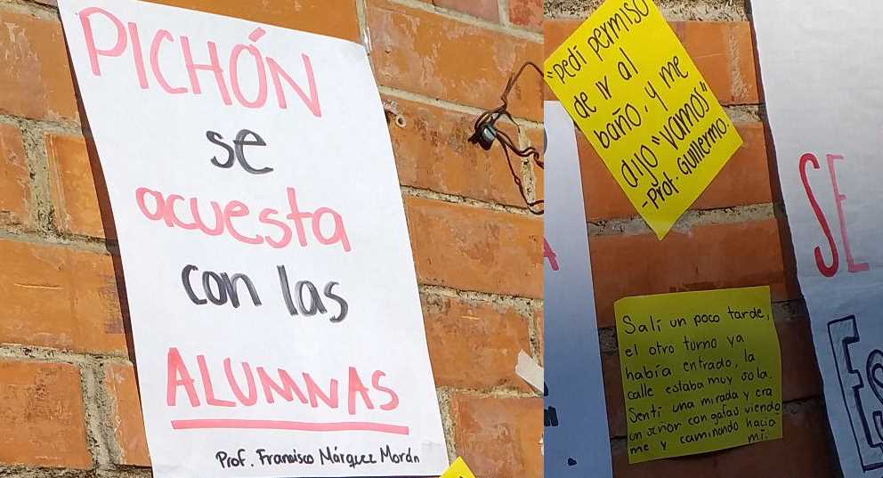 Exponen a maestros de prepa por relaciones inapropiadas con alumnas