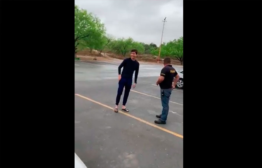 Acude Jürgen Damm a entrenamiento en Zuazua; no se enteró que estaba suspendido