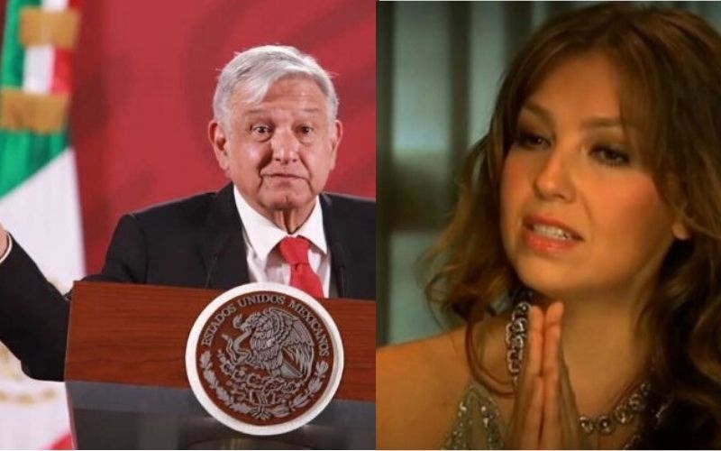 Thalía critica que López Obrador invite a mexicanos a salir ante el coronavirus