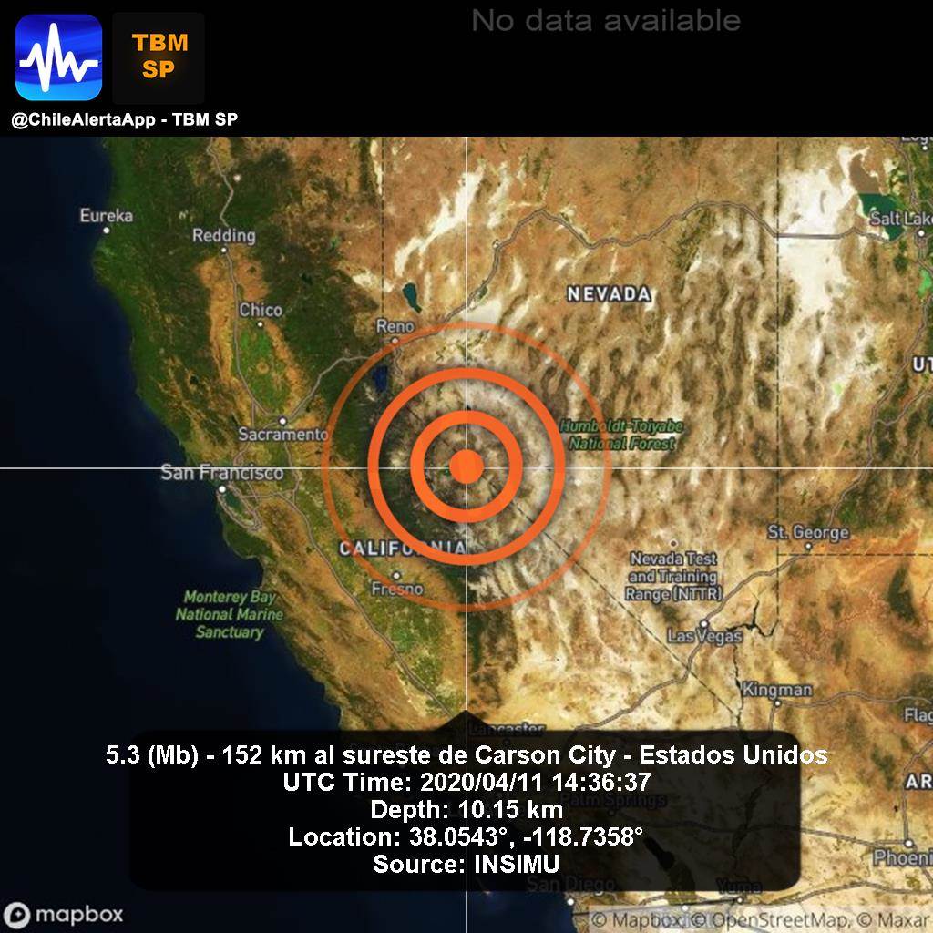 California tiembla por sismo de 5.2 grados