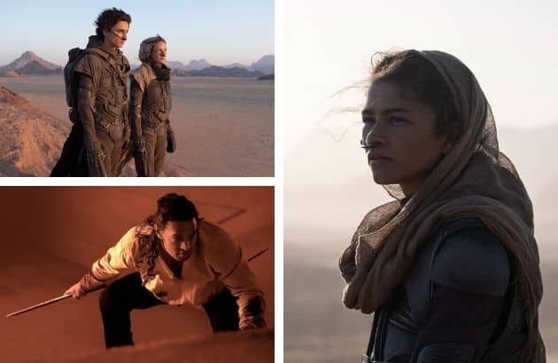 Revelan nuevas fotos del remake de ´Dune´ con Zendaya, Timothée Chalamet y Jason Momoa