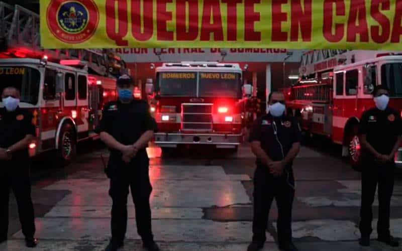 Se suman Bomberos a campaña nacional por COVID-19