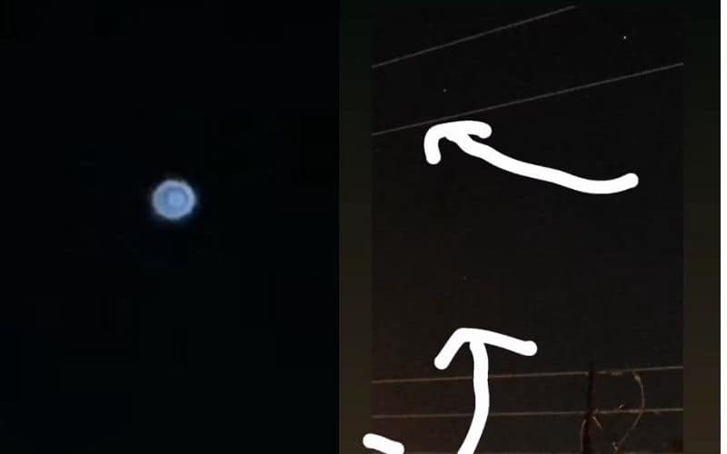 Graban extraños objetos volando en el cielo e internautas se vuelven locos