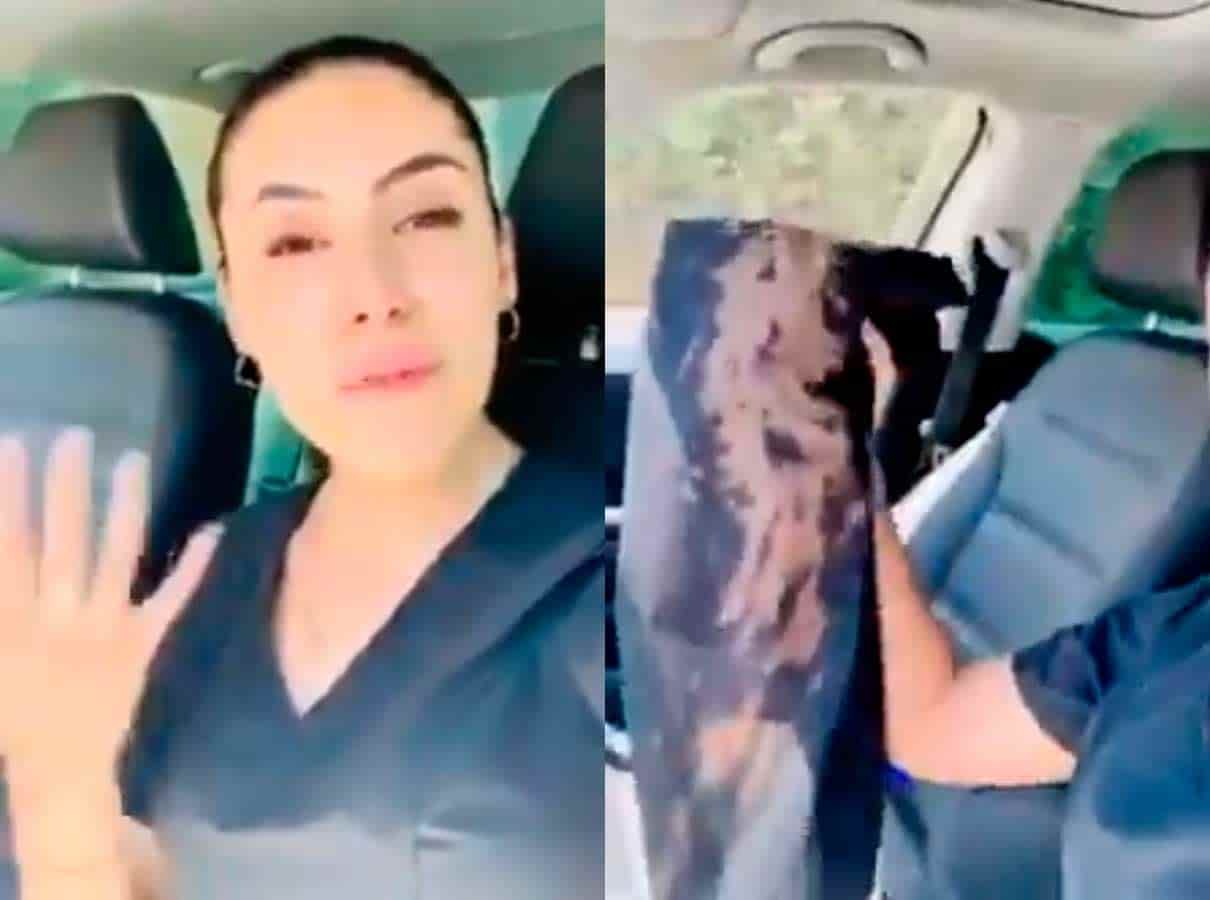 Me agredieron con cloro, me cayó en los ojos: enfermera 'explota' tras ataque