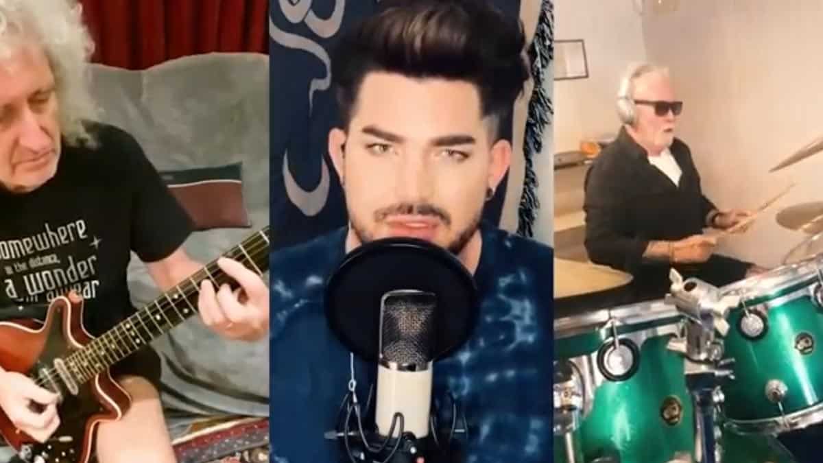 'You Are The Champions’; Queen y Adam Lambert honran a 'campeones' globales del COVID-19