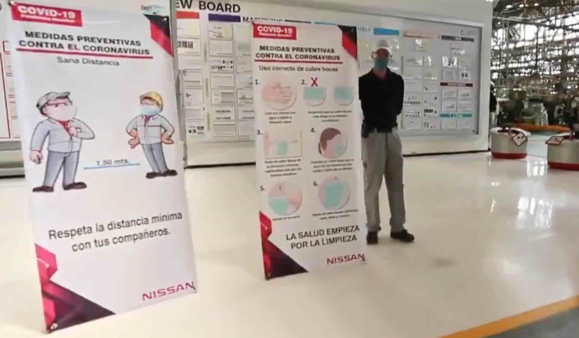 Nissan reanuda gradualmente su producción en México