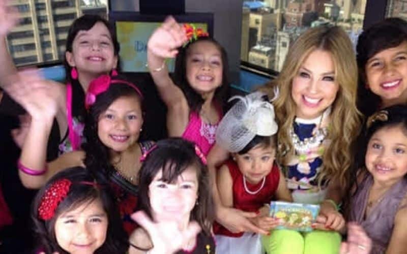 Thalía anuncia disco para niños y vuelve a ser tendencia en redes sociales