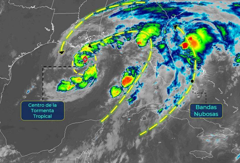 Tormenta tropical 'Cristóbal” sigue alejándose de México; se mantendrán lluvias